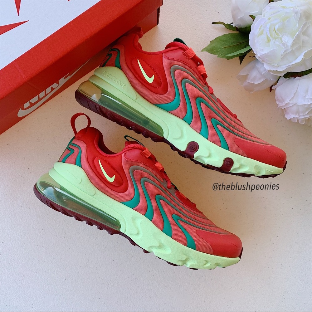 Nike Air Max 270 React ENG Watermelon NWT - Picture 8 of 14